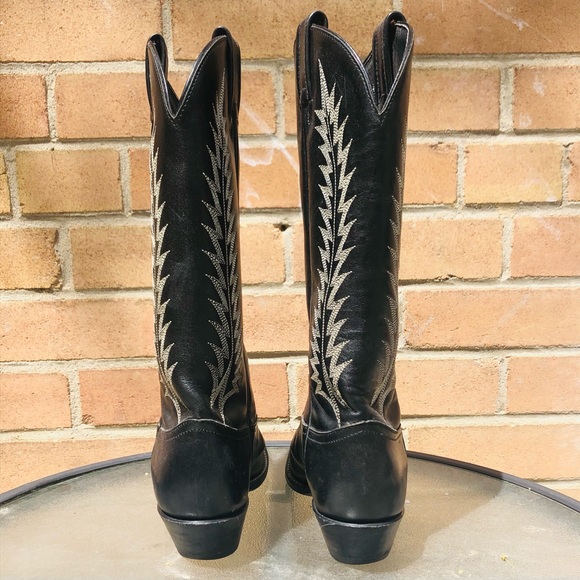 Vintage Leather Western Boots | Tony Lama - Picture 6 of 10